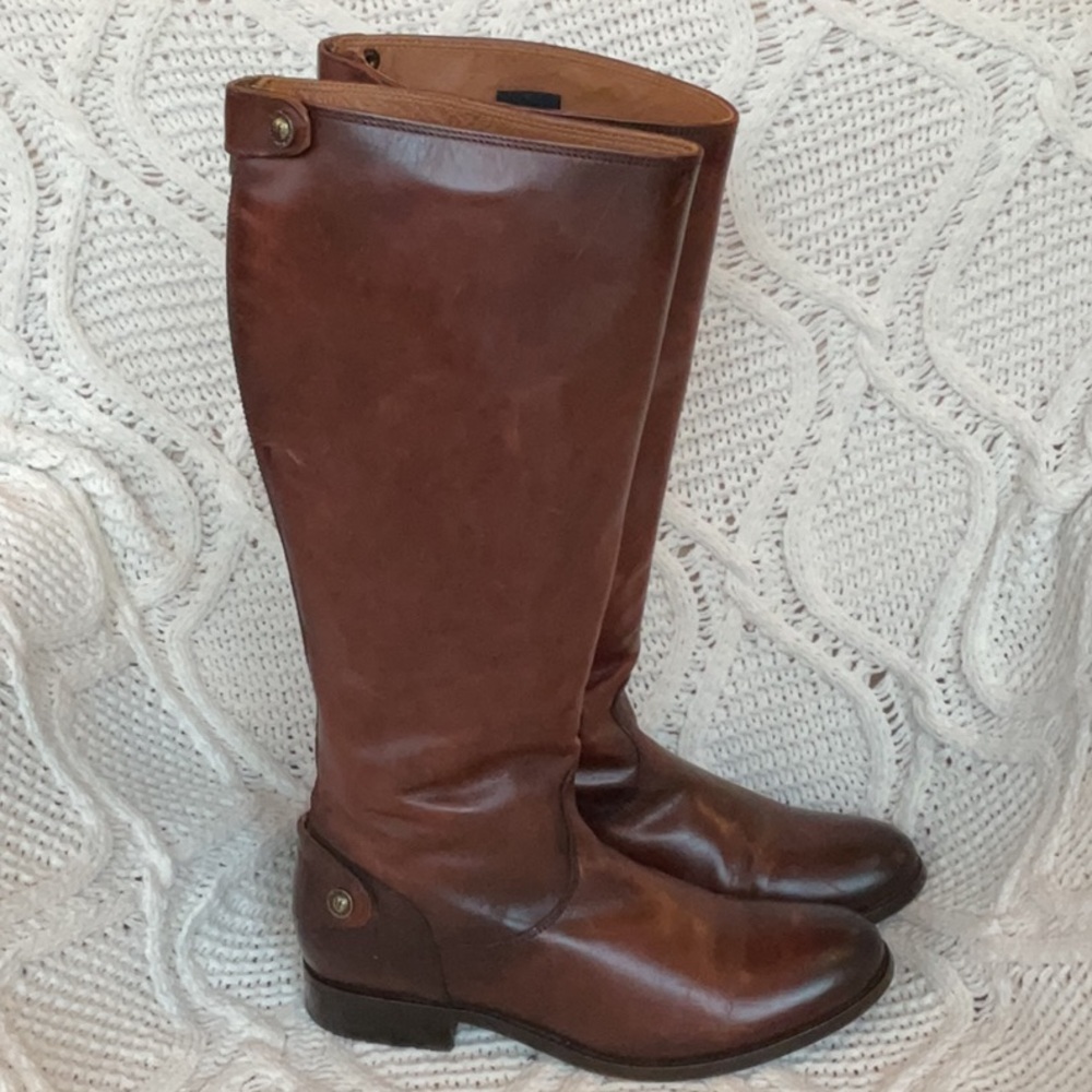 Frye Button Back Tall Riding Boots